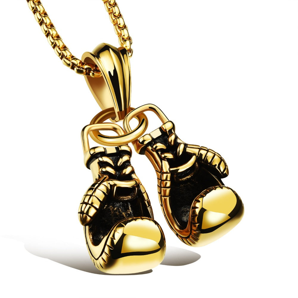 Double Boxing Glove Pendant