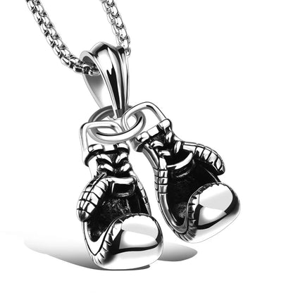 Double Boxing Glove Pendant