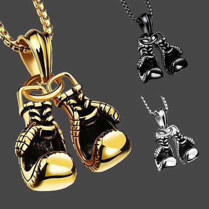 Double Boxing Glove Pendant